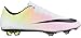 Nike Mercurial Vapor X FG Soccer Cleat (White, Volt, Total Orange)