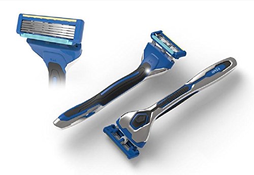 Kết quả hình ảnh cho Dao cạo 5 lưỡi kép KAI (1 thân, 1 lưỡi)"