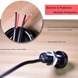 Boigoo 12v Universal Front Grille Marker Light Kit