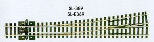 Peco N Scale Code 80 Insulfrog #8 Left-Hand Turnout