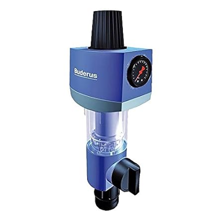 Logafix Filterkombination 1'' mit Druckminderer, Manometer und drehbarem Anschlussstück