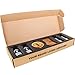 DUCKBUTTER Duck Butter Beard Oil Beardsman Pack - 4 Scents with Brush & Comb Gift Set
