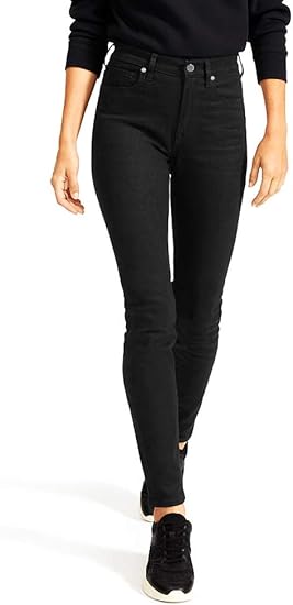 Amazon Demon Hunter 617 シリーズ ジーンズ レディース ストレッチ ジーパン デニムパンツ スリム ズボン 大きいサイズ ロングパンツ ハイウエスト Gパン ブラック ジーンズ 通販