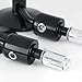 Astra Depot 2x 3 Black Aluminum Blindsight Convex 7/8