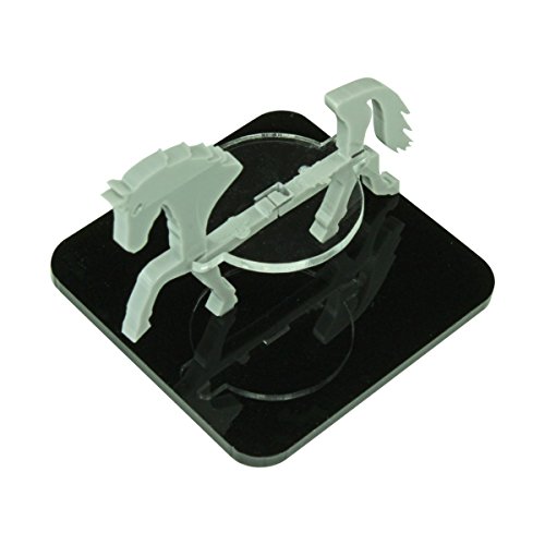 Horse, Character Mount Marker, Grey, 2x2 inch Base (1)