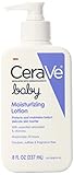 CeraVe Baby Moisturizing Lotion, 8 Fluid Ounce (Pack of 2)