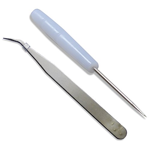 Juya Paper Quilling Kits with 30 Colors 600 Strips and 8 Tools (Paper Width:3mm, Blue Tools)