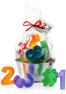 Math Number & Symbol Soap - Handcrafted in the USA