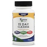 15 Day Detox Cleanse Natural Gentle & Effective By Zenesis Labs