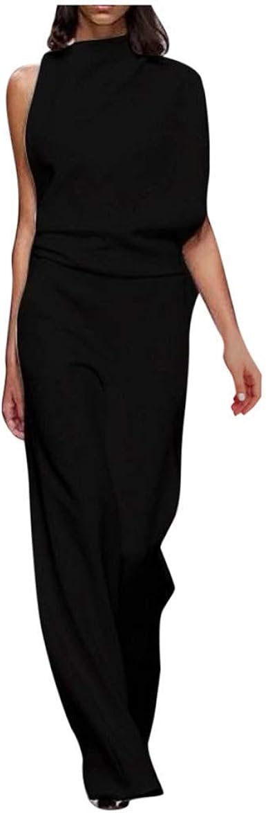 YiZYiF Mädchen Overall Ärmellos - Chiffon Jumpsuit Mit Weiten Beinen, Sommer Playsuit