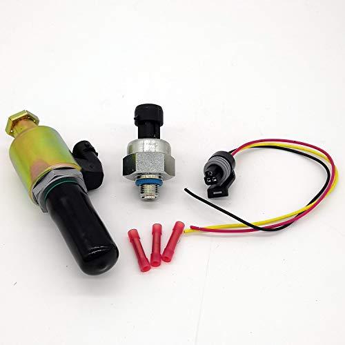 Fudoray w/ICP 7.3 Powerstroke IPR Valve Control Sensor for Ford F250 F350 F450 F550 Super Duty E350 E450 E550 Econoline Excursion 7.3L V8 Diesel Replaces AP63402 Injector Fuel Pressure Regulator