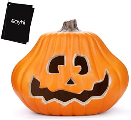 USSay ETohio Halloween Inflatable Pumpkin Family With Flashing Lights 14 inches, 5-7 Days You Can Receive the Goods