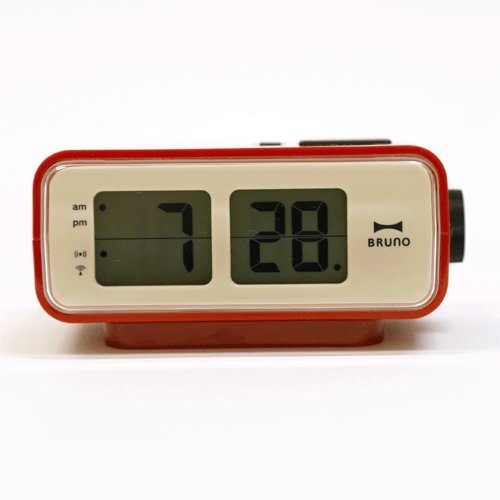 Retro Digital Flip Desk Alarm Clock Red Pricepulse