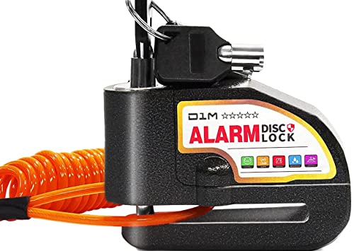 Disc Lock Alarm Motorcycle Alarm Padlock with 110db