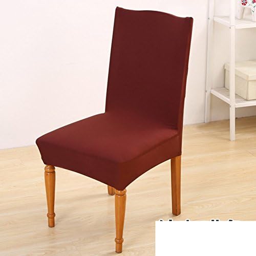 Conjoined dining chair seat covers/ stretch fabric upholstery/ back of Chair-N
