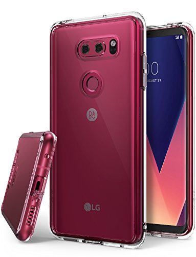 Lg v30 / lg v30 plus / lg v30s thinq phone case ringke [fusion] c…