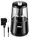 Electric Pencil Sharpener, Smart Stop, Clean on Top, USB or AC or 4 AA Batteries Operated, Included Adapter and USB Cable,Heavy Duty Helical Blade Sharpener, Safety Device