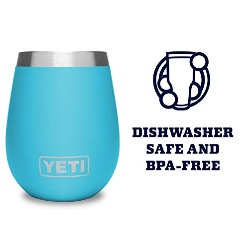 YETI Rambler 10 oz Wine Tumbler, Vacuum Insulated, Stainless Steel