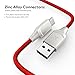 Xcentz USB Type C Cable 6ft, Premium Double Nylon Braided Type-C to USB-A Fast Charging Cable with LED Light for Galaxy S9/S8/Note 8, LG V30/V20/G7/G6/G9, Sony XZ, MacBook & More