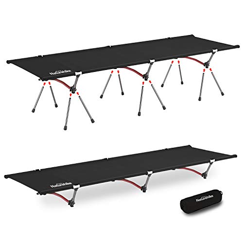 Naturehike Folding Camping Cot, Backpacking Portable Lightweight Cot