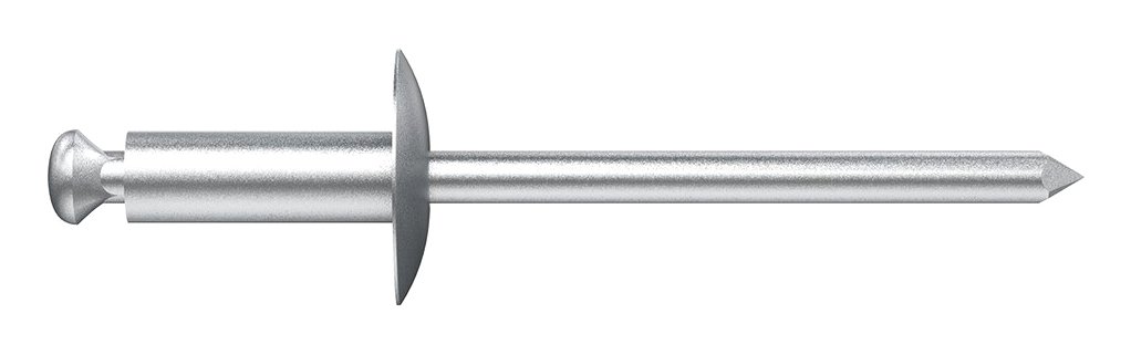 Desa 77348300 77348300-Rivet, AC Flower c.g 14,4.8 x 30-Pack of 150 Units, Black