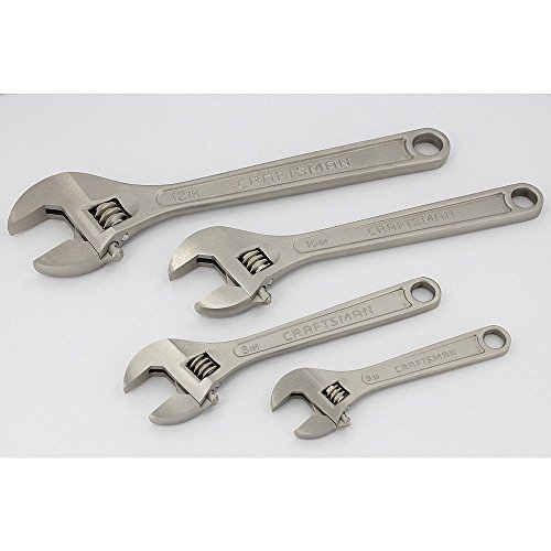adjustable wrench craftsman 4 Adjustable Craftsman Wrenches Pc.  4 Wrench Set