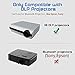 Elikliv Active Shutter 3D Glasses AX-30 DLP-Link USB Rechargeable Home Theater Black Compatible with BenQ Dell Acer Optama Sony Projectors (Pack 2)thumb 1