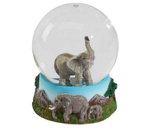 Ravensden Elephant Snow Globe - Collectable Gift Idea