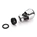 2PCS Kitchen Faucet Aerator, Splash Filter Attachment Tap 360 Rotate Swivel Saving Diffuser Nozzle Filter Adapter