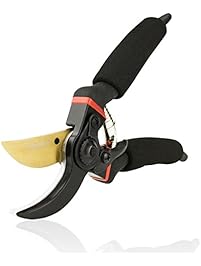 Gonicc 8" Professional Premium Titanium Bypass Pruning Shears (GPPS-1003), Hand Pruners, Garden Clippers.