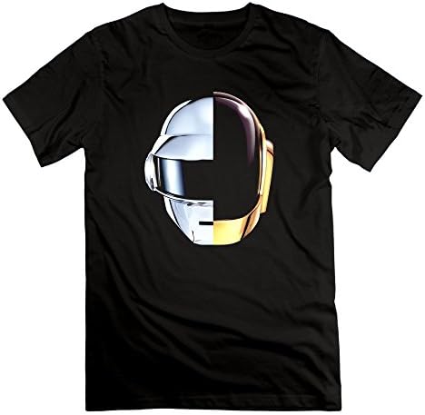 Mens Daft Punk Helmet Random Access Memories Classic Short Sleeve Tshirt Cotton
