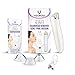 Blackhead Remover Vacuum– Dermal Care Pore Vacuum– Facial Kit With Video Guide– Face Cleaner– Men's and women's Skin Care– Acne and Dead Skin Remover– Comedo Suction– 4 Heads and 3 Strengths (white)