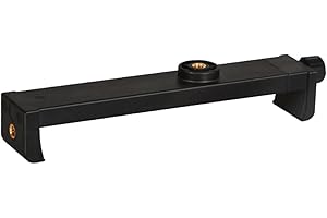 MALUGOGO Universal Metal Tablet Clamp Holder 1/4 Inch Tripod Mount Adapter for 12.9 Inch Tablets