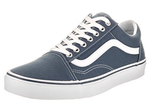 Vans Unisex Old Skool (Canvas) Dark Slate/True Skate Shoe 10 Men US / 11.5 Women US