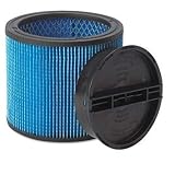 Shop Vac 903-50-00 Ultra Web Cartridge Filter For Wet Or Dry Pick Up