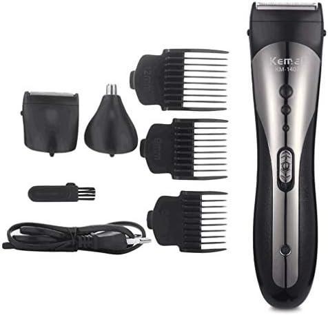KEMEI KM-1407 Hair Trimmer Electric Nose Hair Clipper Electric Beard Shaver