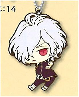 DIABOLIK LOVERS MORE BLOOD FURIMUKYUN RUBBER KEYCHAIN - SUBARU