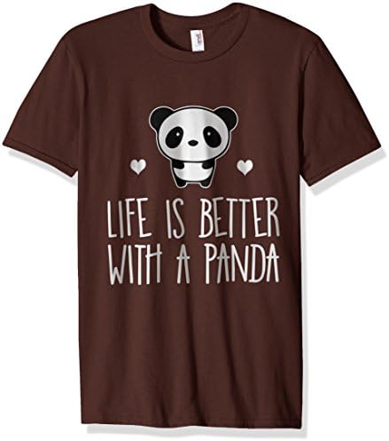 Life Is Better With A Panda Animal Bear Hearts T-Shirt