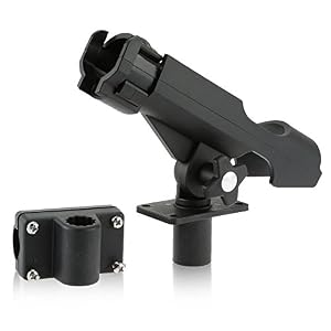Docooler Support Réglable Pour Canne à Pêche En Kayak Et En Bateau 20 M