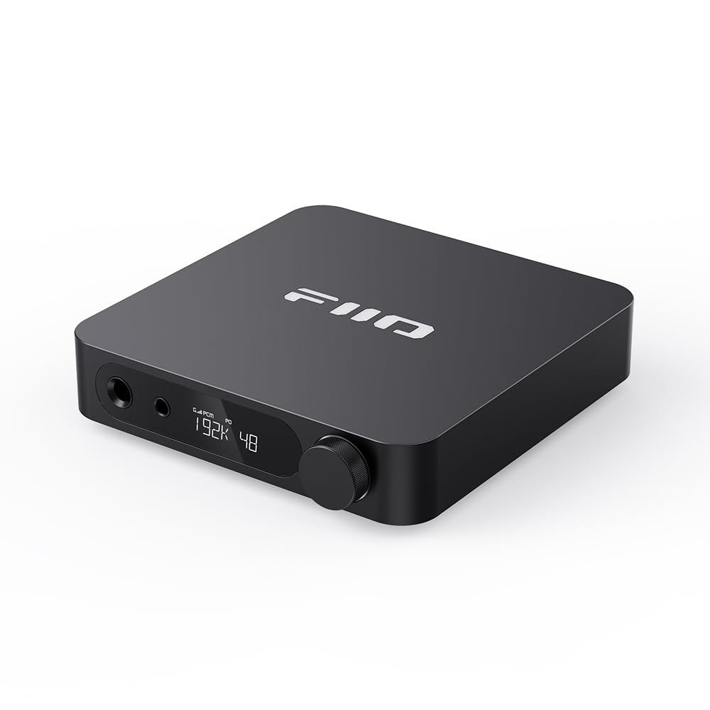 FiiO K11 Desktop 1400W Power Balanced Headphone DAC & Amplifier 384kHz/24Bit DSD256 for Home Audio/PC 6.35mm/4.4mm/RCA/Coaxial/Optical (Black)
