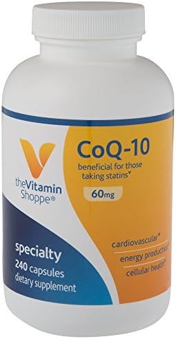 the Vitamin Shoppe CoQ-10 60 MG (240 Capsules)