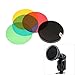 Fomito Godox AD-S11 Color Filter Gel Pack with AD-S12 Honeycomb Grid Cover Reflector for Witstro Flash AD200 AD360II AD180 AD360