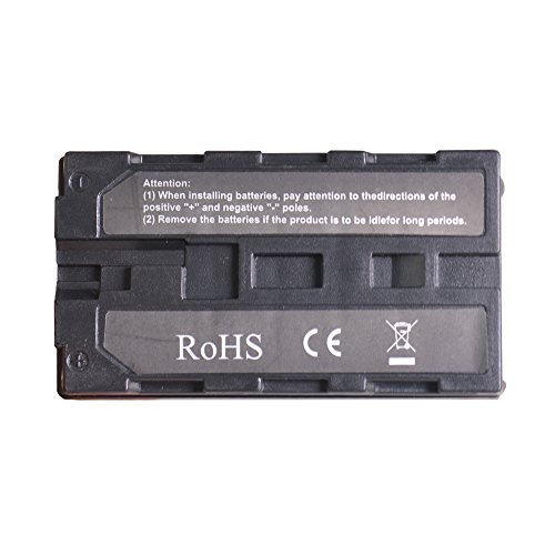 Bestshoot 6pcs AA Battery Case Pack Holder for LED Video Light Field Monitor Replace NP-F Batteries NP-F950 F750 F550