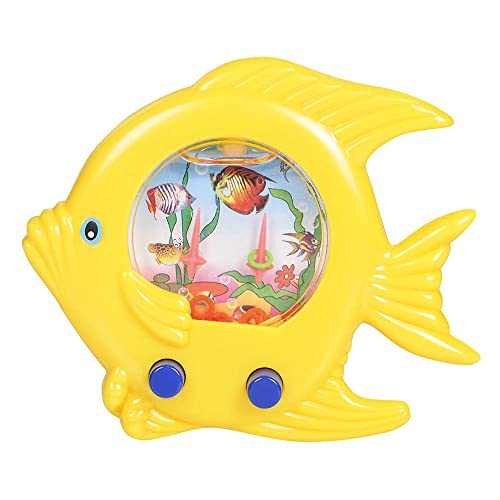 Fish Ring Toss Water Games for Kids (Pack of 12) Handheld Retro Mini