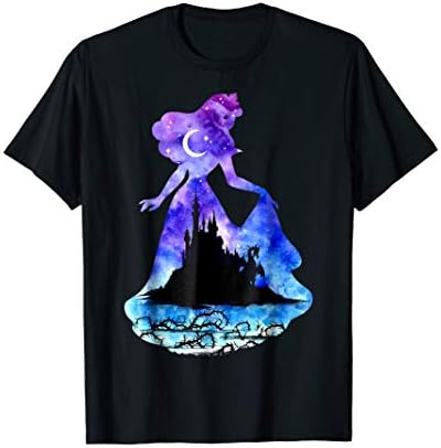Disney Sleeping Beauty Castle Silhouette Graphic T-shirt T-Shirt