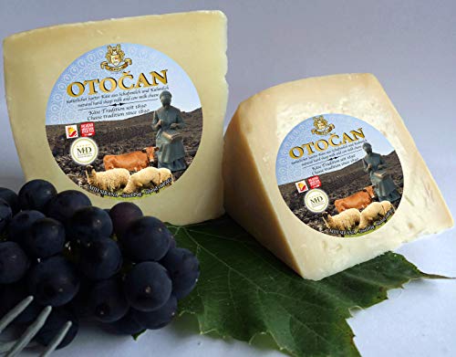 Pager Käse OTOCAN min 300g - halbharter Schafskäse Mischkäse aus Dalmatien mit Meersalz aus der Saline von Pag – Bild 4