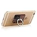 FEEGO Phone Ring Stand Holder for iPhone Samsung Hua wei Tablets and iPads The USA Flag Background
