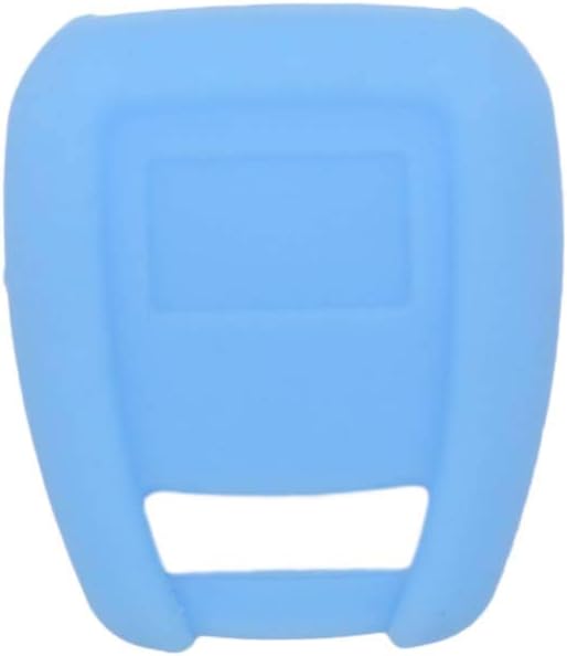 BROVACS Silicone Cover Protector Case Holder Skin Jacket Compatible with OPEL VAUXHALL 2 Button Remote Key Fob CV4623 Light Blue - Image 3