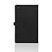 ACdream Lenovo TAB3 8 Case, Folio Protective Premium Leather Tablet Case for Lenovo TAB3 8 inch Tablet(2016 release), Black