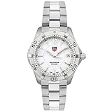 TAG Heuer Men's WAF1111.BA0801 White Aquaracer Watch